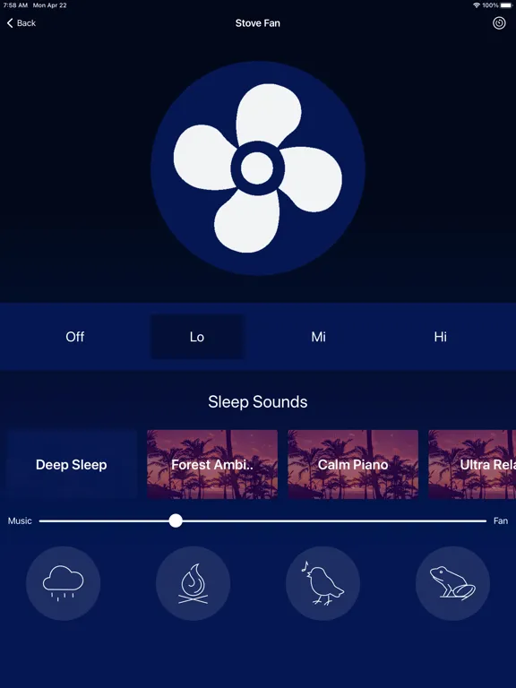 Sleep Fan: Box Fan Noise iPad  Screenshots