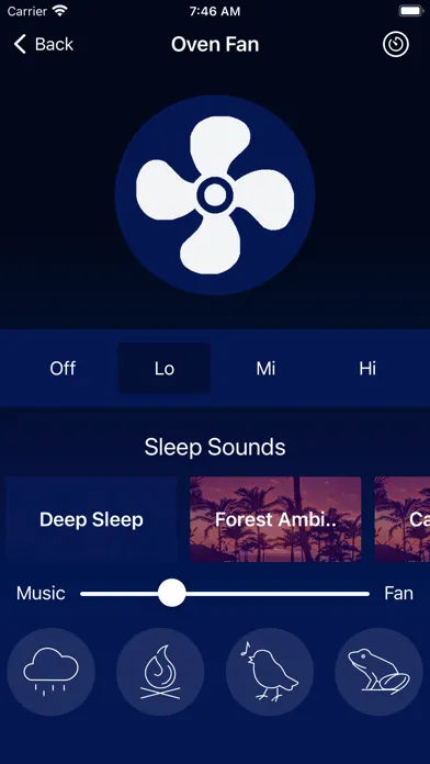 Sleep Fan: Box Fan Noise Screenshots