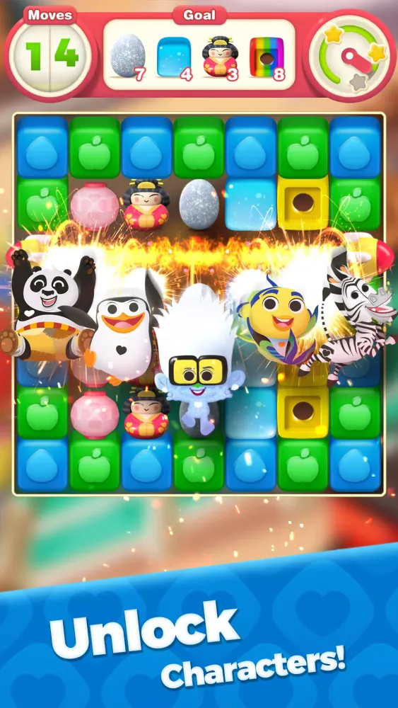 Captures d'écran de KouKou Love: Tap Blast