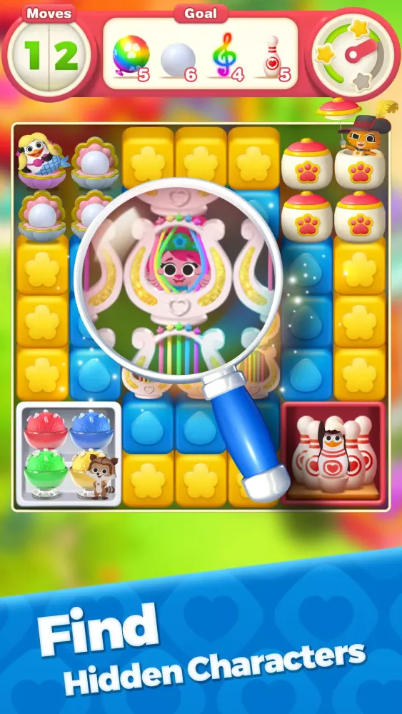 Captures d'écran de KouKou Love: Tap Blast