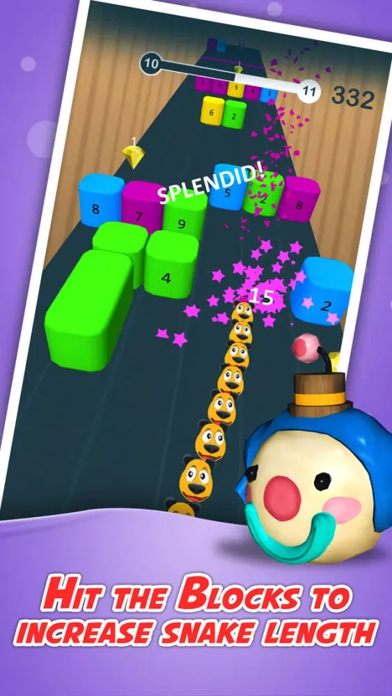 Capturas de pantalla de Color Snake.io