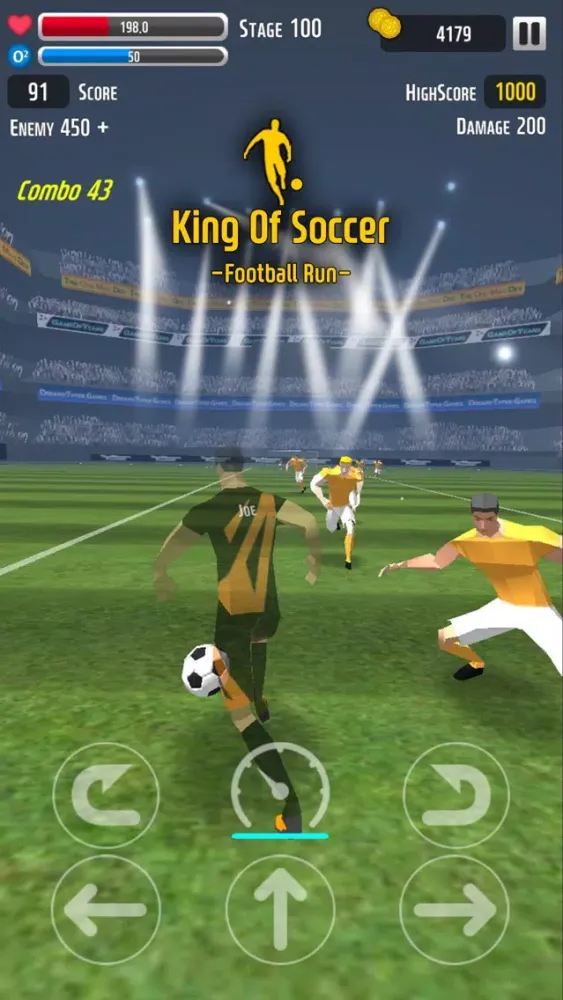 Captures d'écran de King Of Soccer : Football Run