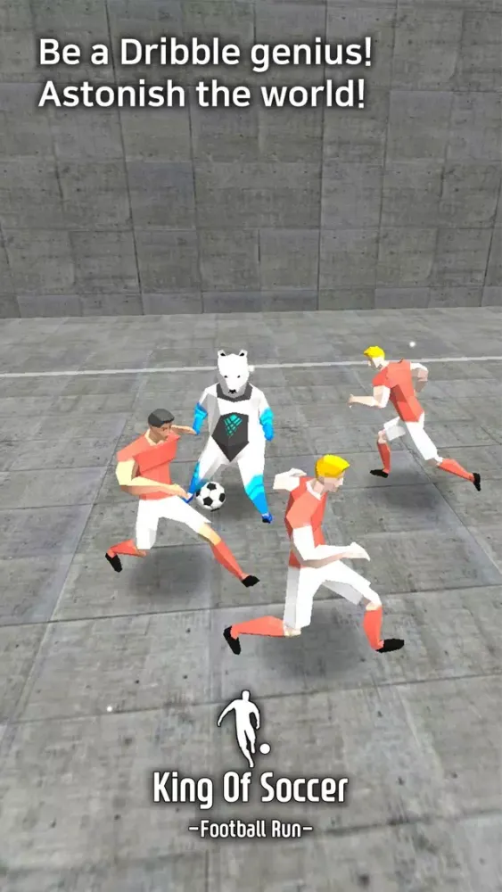Captures d'écran de King Of Soccer : Football Run