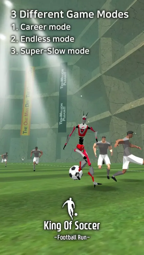 Captures d'écran de King Of Soccer : Football Run