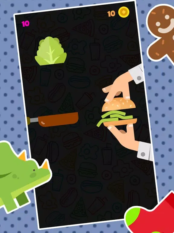 Скриншоты Burger Flippy - Fun Cooking iPad 