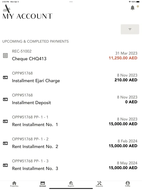 Скриншоты DREC eServices iPad 