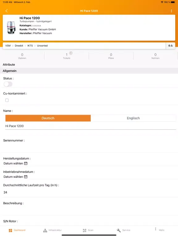 VSM iPad  स्क्रीनशॉट