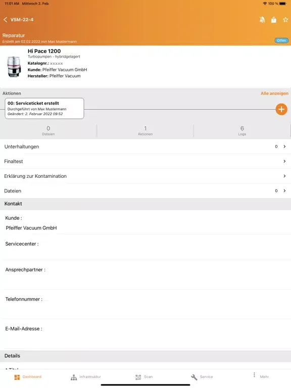 VSM iPad  स्क्रीनशॉट