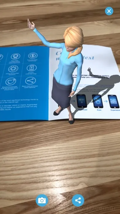 Captures d'écran de Bluestar AR