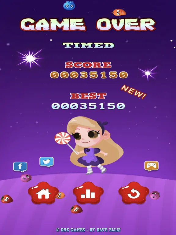 Kims Fruit Candy iPad  Screenshots