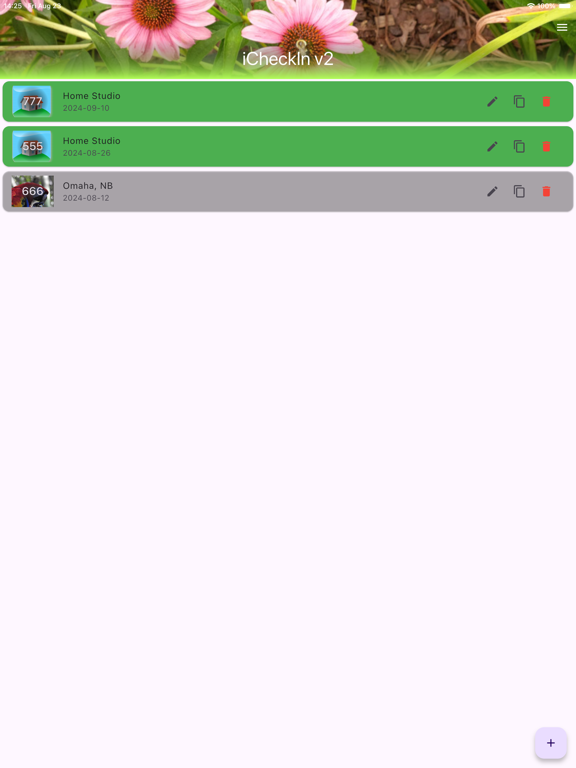 Capturas de pantalla de Learning Tree iCheckIn iPad 