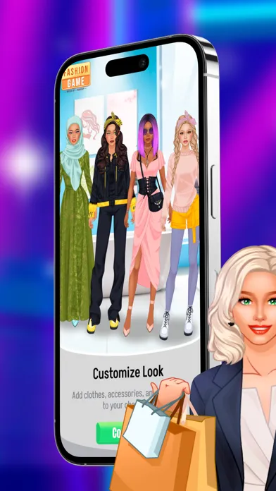 Ảnh chụp màn hình của Fashion Game: Dress Up, Makeup