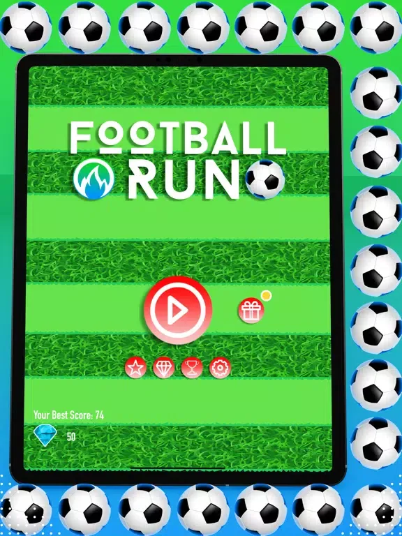 ภาพหน้าจอของ DR.EPIC FOOTBALL RUN iPad 