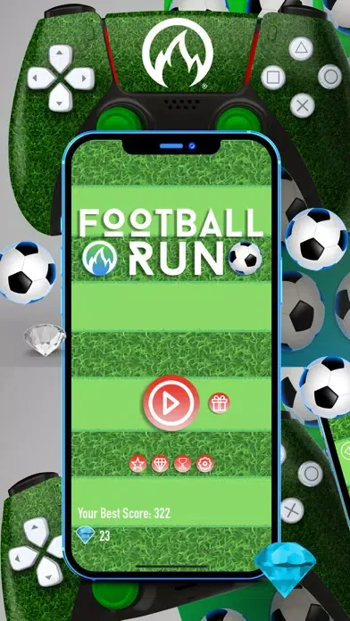 ภาพหน้าจอของ DR.EPIC FOOTBALL RUN