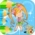 Dress Beauty Cartoon Coloring Version