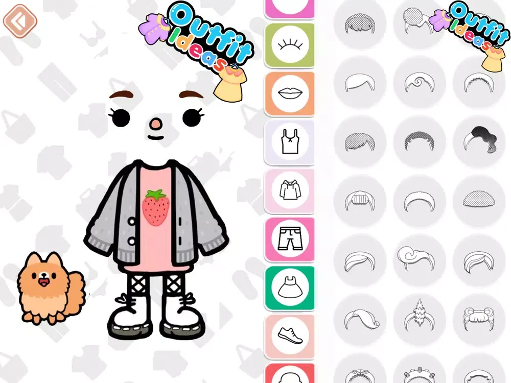 Zrzuty ekranu Magic Cute Toca : outfit ideas iPad 