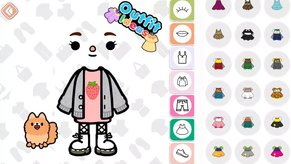 Zrzuty ekranu Magic Cute Toca : outfit ideas