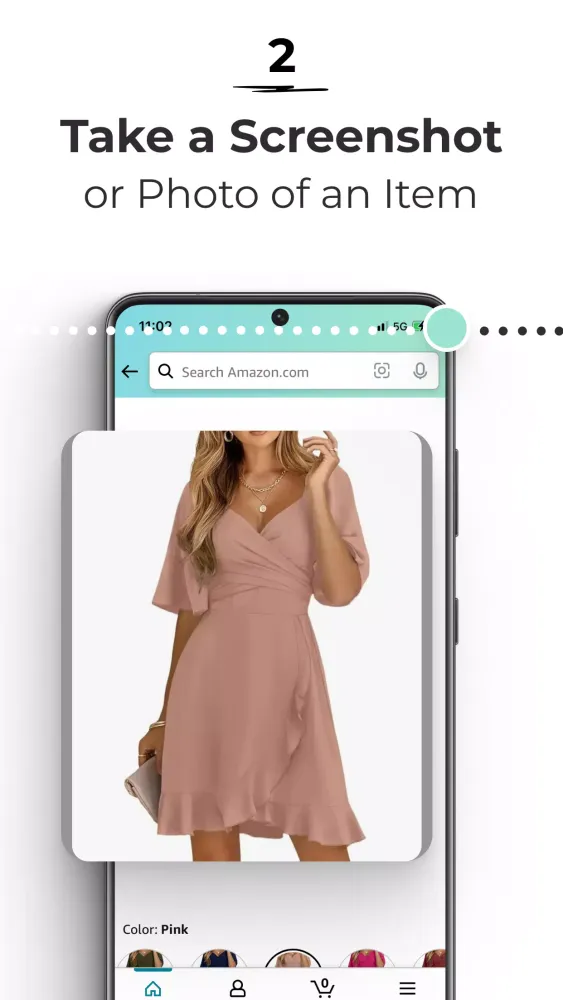 Tangkapan layar AI Clothes Try-On: DressTry