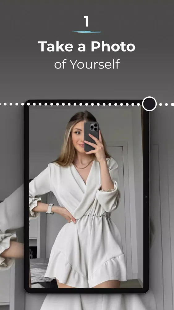 Tangkapan layar AI Clothes Try-On: DressTry