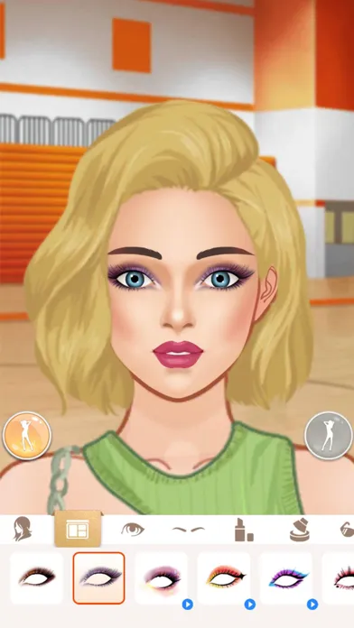 Capturas de tela do Fashion College BFF Dress Up