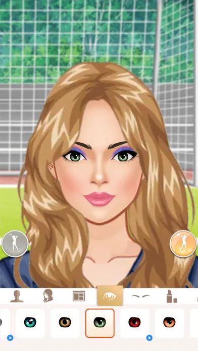 Capturas de tela do Fashion College BFF Dress Up