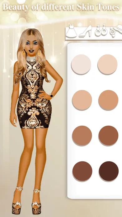 Capturas de pantalla de Vlinder Fashion Queen Dress Up