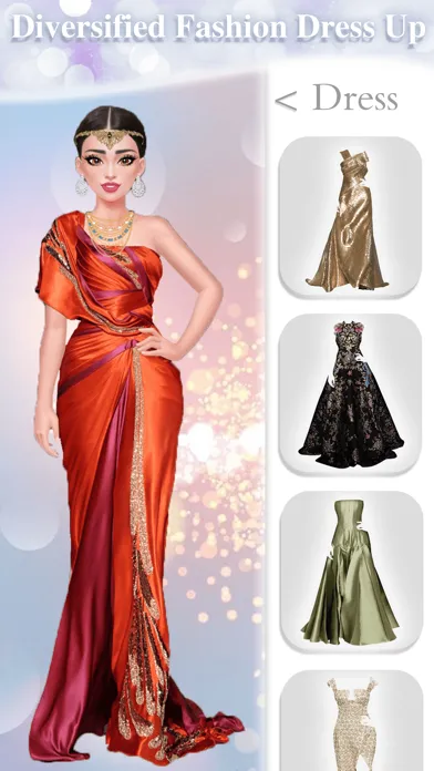 Capturas de pantalla de Vlinder Fashion Queen Dress Up