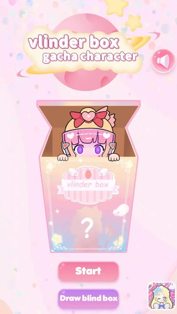 Tangkapan layar Vlinder Box：Surprise Blind-box Girl