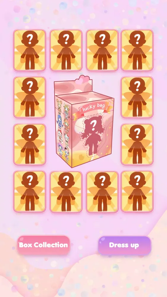 Tangkapan layar Vlinder Box：Surprise Blind-box Girl