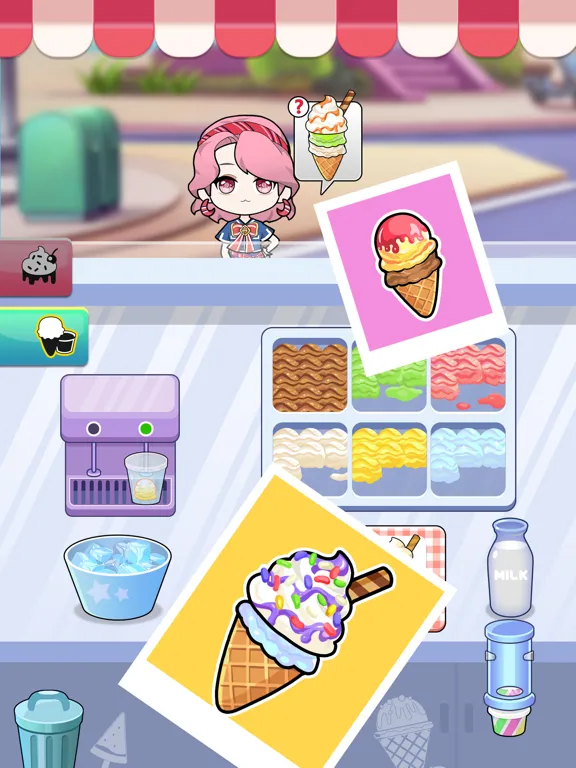 Vlinder Icecream：Dress Up Game iPad  स्क्रीनशॉट