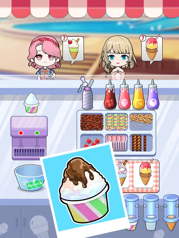 Vlinder Icecream：Dress Up Game iPad  स्क्रीनशॉट