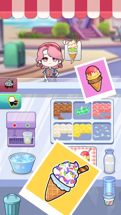 Vlinder Icecream：Dress Up Game स्क्रीनशॉट