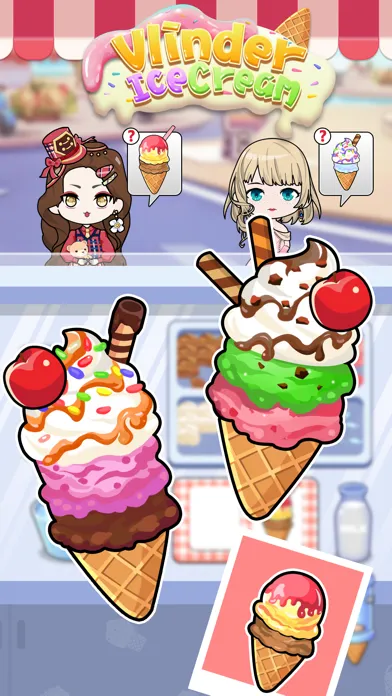 Vlinder Icecream：Dress Up Game स्क्रीनशॉट