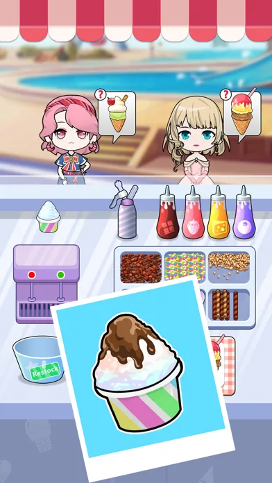 Vlinder Icecream：Dress Up Game स्क्रीनशॉट
