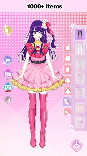 Vlinder Princess Dress up game應用截圖