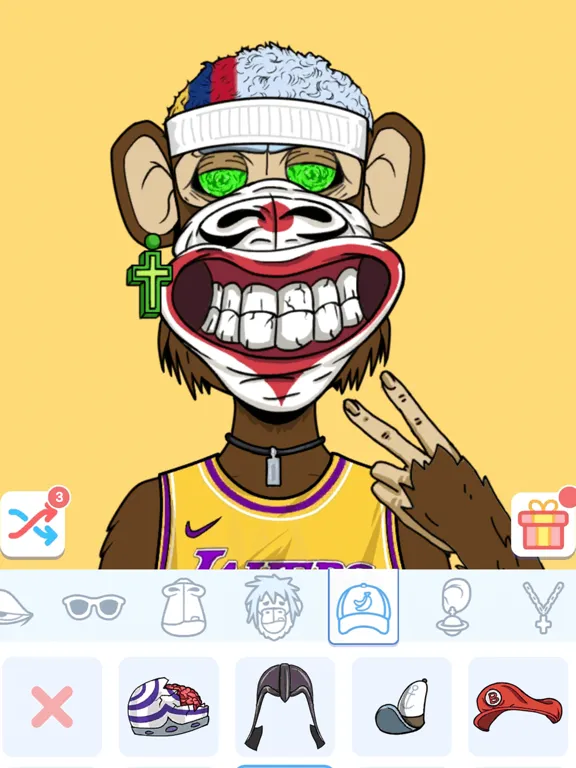 Vlinder Anime Avatar Maker iPad  स्क्रीनशॉट