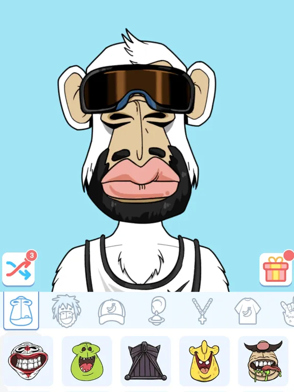 Vlinder Anime Avatar Maker iPad  स्क्रीनशॉट