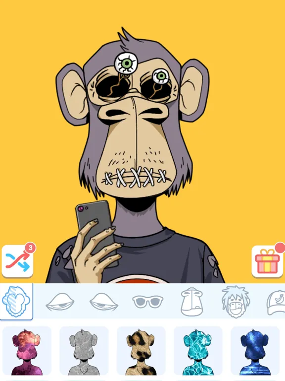 Vlinder Anime Avatar Maker iPad  स्क्रीनशॉट