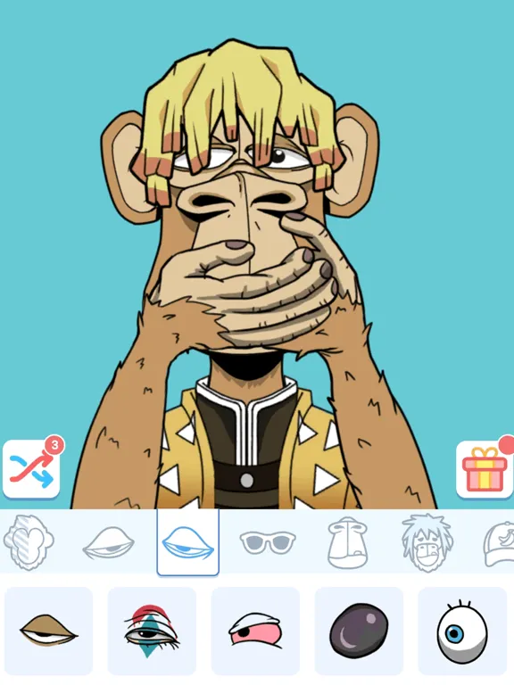 Vlinder Anime Avatar Maker iPad  स्क्रीनशॉट