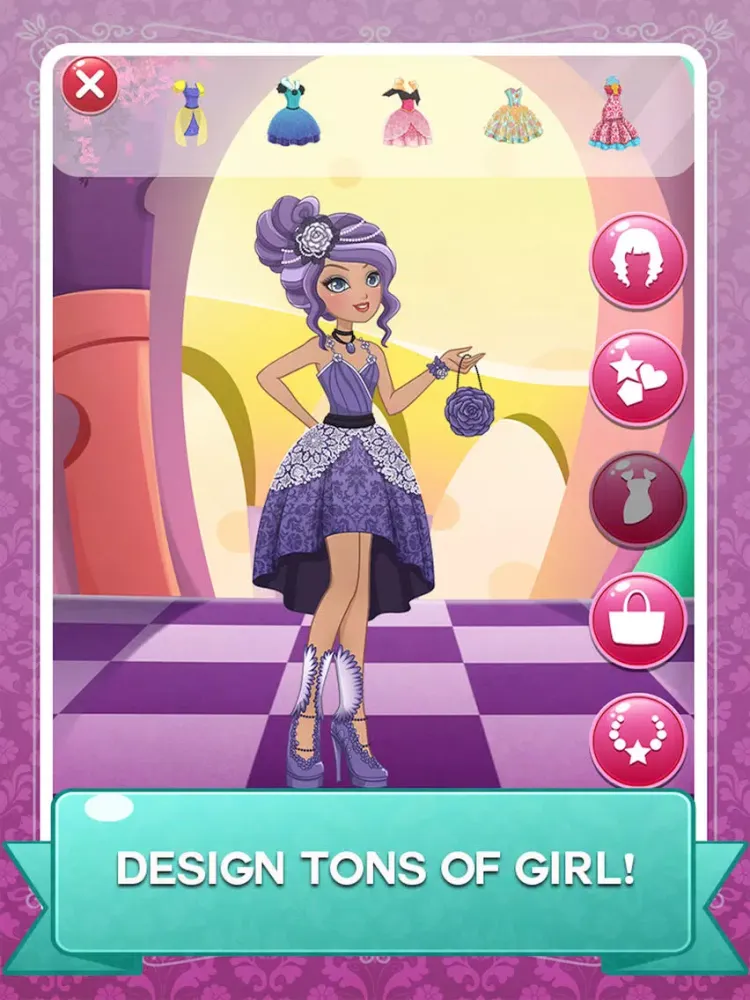 Capturas de pantalla de Ice Princess Palace Girl Makeup & Dress Up Games iPad 