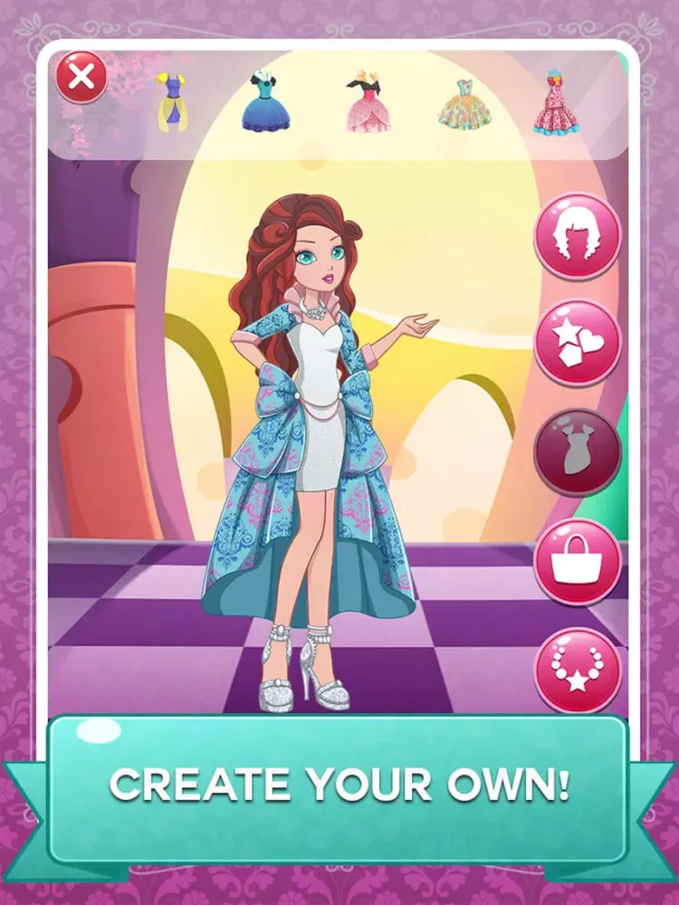 Capturas de pantalla de Ice Princess Palace Girl Makeup & Dress Up Games iPad 