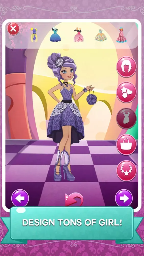 Capturas de pantalla de Ice Princess Palace Girl Makeup & Dress Up Games