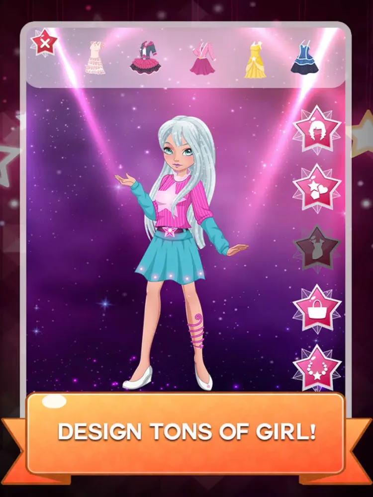 Super-Star Wish Dress-up Darling Princess Teenage iPad 應用截圖