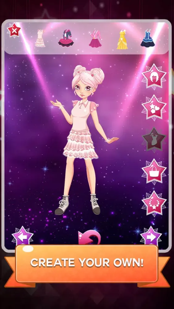 Super-Star Wish Dress-up Darling Princess Teenage應用截圖