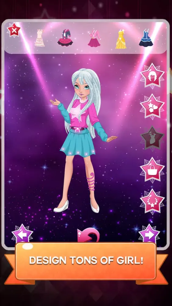 Super-Star Wish Dress-up Darling Princess Teenage應用截圖