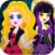 " Descendants of Monster Girl " Dress-up - Ever after Halloween hight party salon game