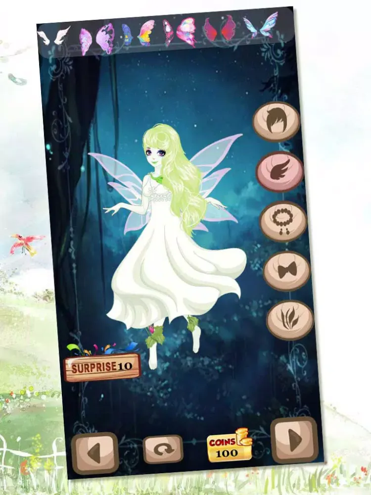Ảnh chụp màn hình của Dress Up Fairy Tale Princess - Fantasy Strawberry Land Hidden Secrets Version iPad 