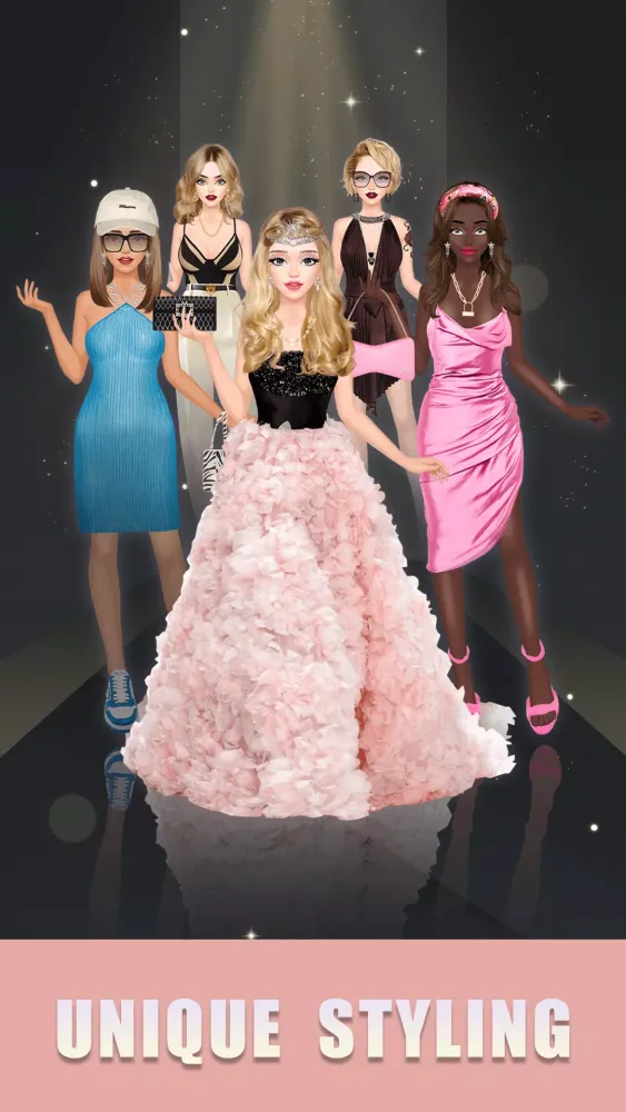 Capturas de pantalla de Fashion Stylist Dress Up Show