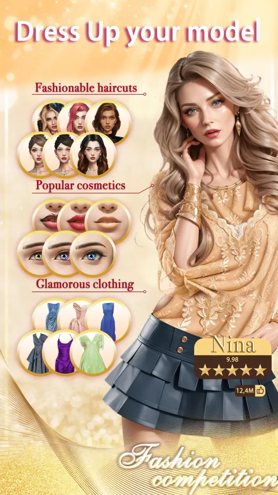 Скриншоты Fashion Makeover:Stylist girl