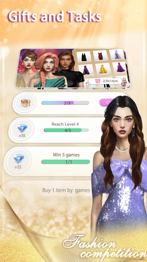 Скриншоты Fashion Makeover:Stylist girl